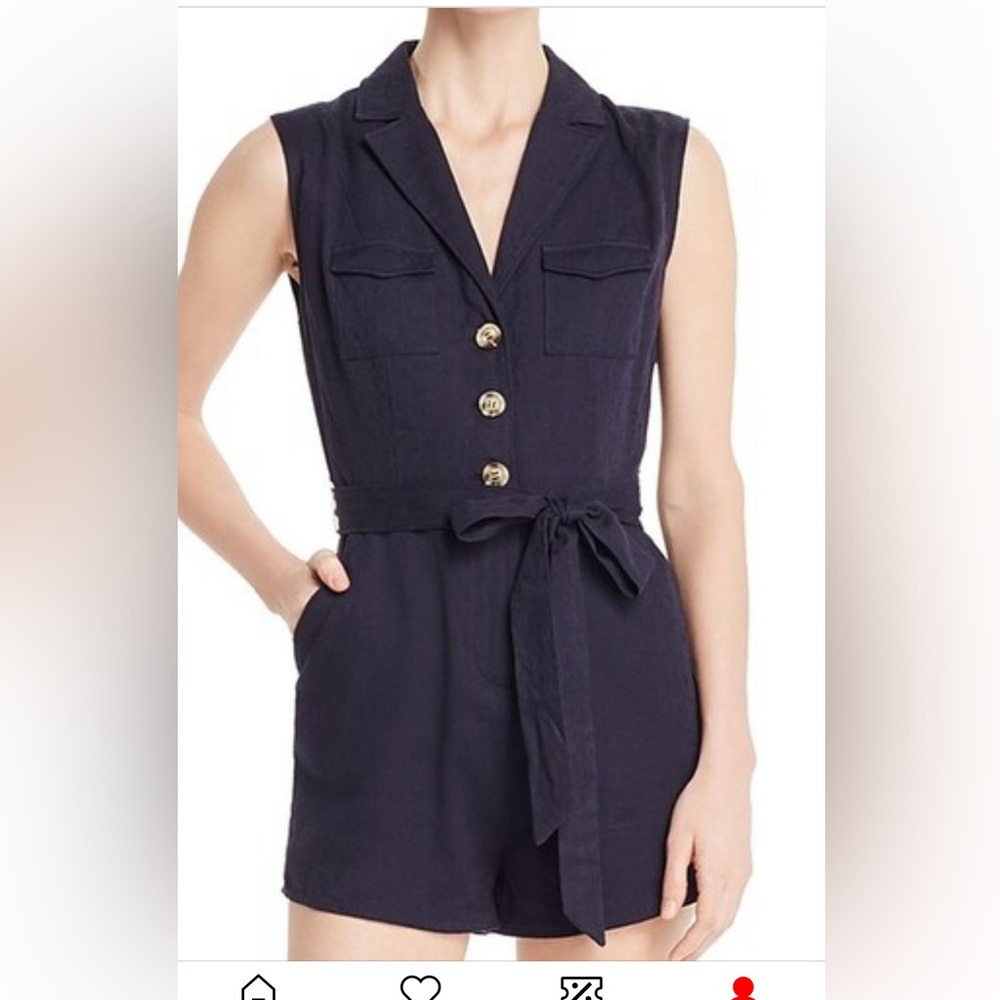 NWT Honey Punch Navy Blue Short Jumper M